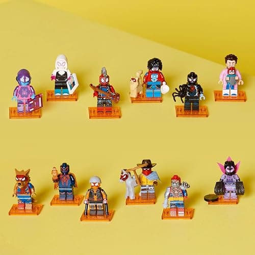 LEGO Minifigures Spider-Man: Across the Spider-Verse - Get 1 of 12 Collectible Toys with Accessories - Gift for 5+ Year Old Boys & Girls - Mystery Box - 71050 thumbnail 9