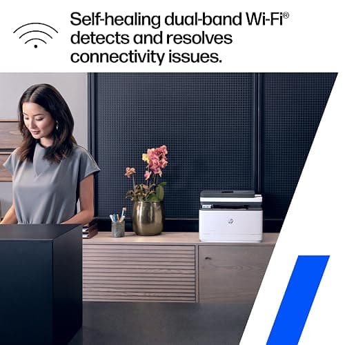 HP Laserjet Pro MFP 3101fdw Wireless Black & White All-in-One Laser Printer, Scanner, Copier, Fax, Best-for-Office (3G628F) thumbnail 10