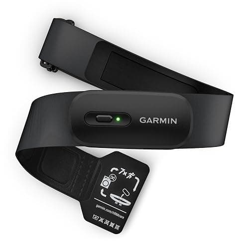 Garmin HRM 200 Heart Rate Monitor, Accurate Heart Rate and HRV Data, Comfortable Machine Washable Strap, XS-S - Image 1