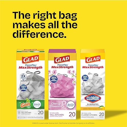 Glad Pink Trash Bags thumbnail 9