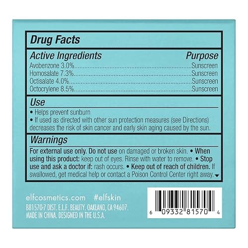 e.l.f. Holy Hydration! Face Cream Broad Spectrum SPF 30 Sunscreen Moisturizer, Made with Hyaluronic Acid, Niacinamide & Peptides, Lightweight Daily Protection, 1.7 oz thumbnail 7