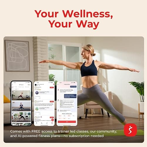 Sunny Health & Fitness Non-Slip Yoga Mat – Durable, Anti-Tear, Lightweight, Cushioned Support for Yoga, Pilates, Stretching Exercises, Meditation and Floor Workouts | Multiple Sizes & Colors thumbnail 7