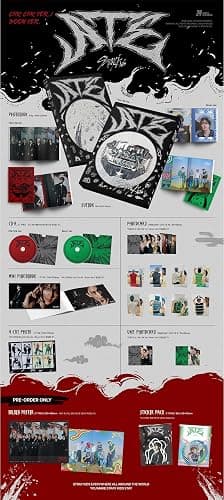 [Preorder-benefits] STRAYKIDS ATE Album [Chk Chk Version]+(Extra 4 Photocards+1 Double-Sided Photocard+Pocket Mirror) thumbnail 2