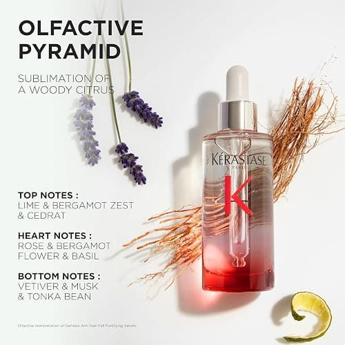 Kérastase Genesis Hair Serum, Nourishing Fortifying Leave-In, For Weakened Hair, With Ginger Root Edelweiss Flower, 90 ml thumbnail 10