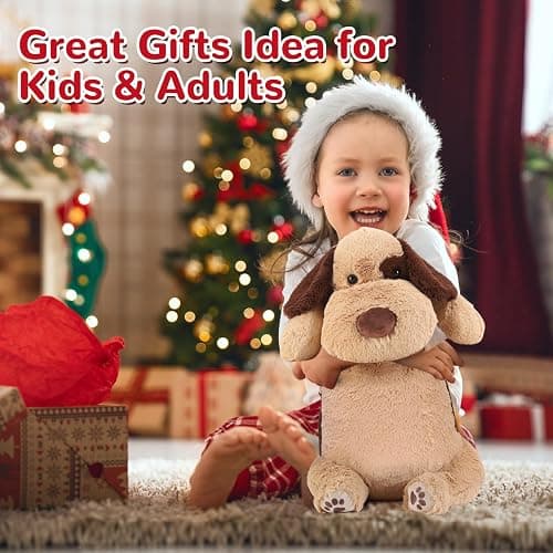 meowtastic Dog Weighted Stuffed Animals, Plush Pillow for Kids | 22 Inch, 4.5lbs thumbnail 8