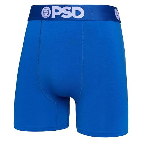 PSD Underwear Mens Boxer Briefs - Solid Basics, Mid Length Pack & Singles, Soft & Breathable Boxer Briefs for Men thumbnail 5