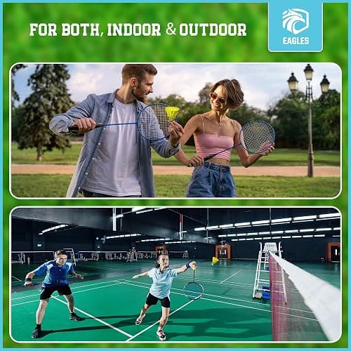EAGLES Badminton Birdies - Nylon Bedminton Shuttlecocks for Softball/Baseball Batting Training - Highly Stable & Durable 24 Pack, 12 Pack or 6 Pack Shuttle Balls for Indoor and Outdoor Matches thumbnail 4
