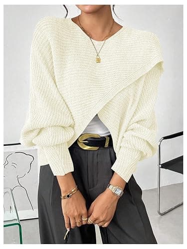 Verdusa Sweater Tops Old Money thumbnail 3