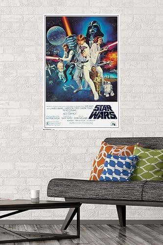 Trends International Star Wars IV One sheet Collector's Edition Wall Poster 24" x 36" for Bedroom thumbnail 2