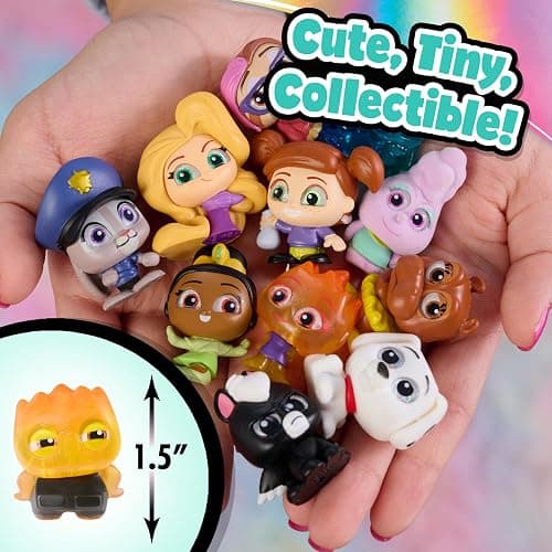 Disney Doorables Coffret de Mini-Figurines à Collectionner, série Technicolor, 5 à 7 modèles Inclus, Jouets pour Enfants de 5 Ans et Plus par Just Play thumbnail 3