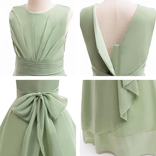 GetWish Junior Bridesmaid Dresses Flower Girl Formal Wedding Guest Pageant Fancy Long Maxi Dress Elegant Party Gown thumbnail 5