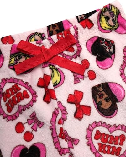 COCO BRANDS Bratz Womens Pajama Pants - Soft Lounge Pants with Adjustable Waist - Lightweight Pajama Bottoms for Women (S-XL) thumbnail 3