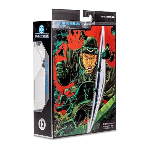 McFarlane Toys - DC Multiverse Captain Boomerang (The Flash) 7in Figure, McFarlane Collector Edition #13, Styles may vary thumbnail 15