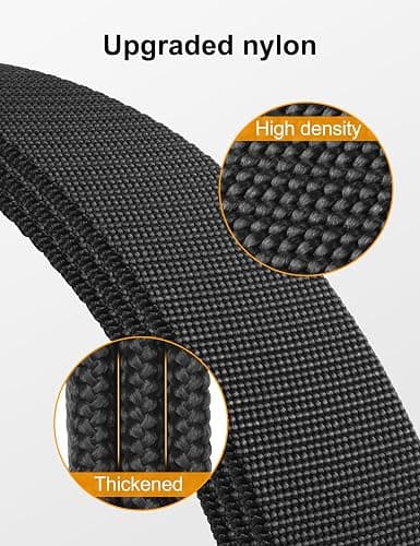 JUKMO Men's Stretch Tactical Belt, 1.5" Elastic Nylon Web with Flip Buckle | Quick Release Belt for Military Work Rigger Hiking thumbnail 3