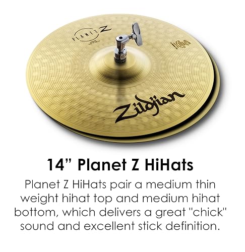Avedis Zildjian Company Planet Z Complete Cymbal Set - 14/16/20-inch thumbnail 3
