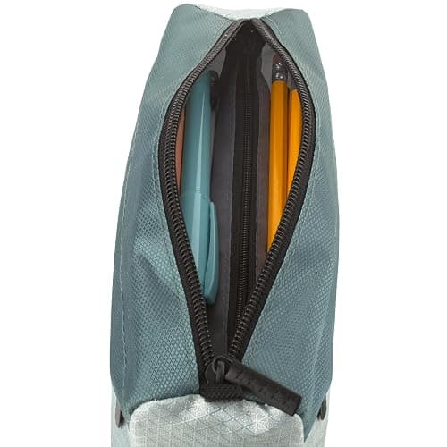 Five Star Pencil Pouch, Pen Case, 9-Pocket Zipper Pouch, Storage Organizer for School Supplies Earbuds Chargers Cables Makeup, Green/Juniper (500214F-ECM) thumbnail 8