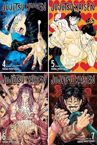 Viz Media The Jujutsu Kaisen Series (Vol 0-27) 28 Books Collection Set By Gege Akutami thumbnail 3
