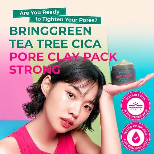 BRING GREEN X NETFLIX SQUID GAME Edition Tea Tree Cica Pore Clay Pack Strong 100g thumbnail 4