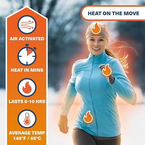 Bramble - Hand Warmers Disposable – Air-Activated Pocket Warmers for Hiking, Skiing, Camping, and Outdoor Activities – Provides Up to 10 Hours of Heat thumbnail 3