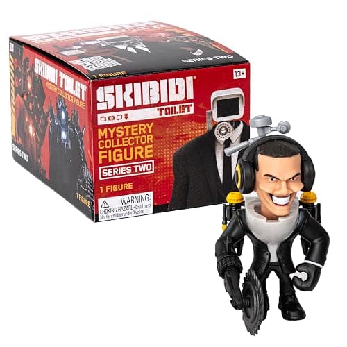 SKIBIDI Toilet Mystery Figure Collector Series 2, Collectible Figures, YouTube Animation Sensation, Officially Licensed Toilet Merch thumbnail 5