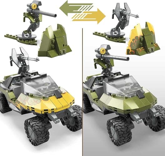 Mega Halo Red Team Warthog Rescue 324 Pieces thumbnail 3