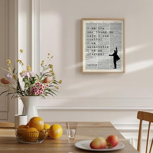 Hamilton Musical Quote Dictionary Art 11x14 - Broadway Wall Decor - Just You Wait Typography Print - Lin-Manuel Miranda Inspired Home Office Gift - Vintage Theater Fan Art - Unframed thumbnail 6