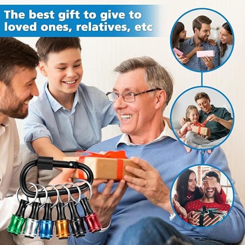 12PCS Bit Holders 1/4 Socket, Hex Shank Screwdriver Bit Holder for Impact Driver Drill Bit Keychain Extension Bar Quick Release Easy Change, Screwdriver Bit Holders for Tools & Home Improvement Gift thumbnail 4