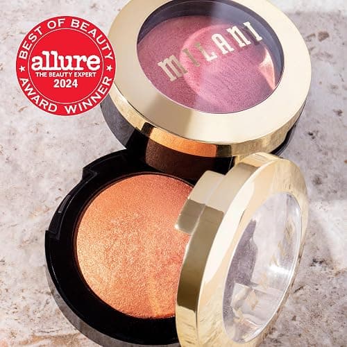 Milani Rose Blush, Powder Blush for Cheeks, Cruelty Free Makeup - Shape, Contour & Highlight Face for a Natural Matte Finish -Wild Rose thumbnail 4