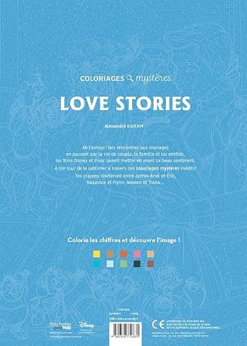 Coloriages mystères Disney - Love Stories thumbnail 2