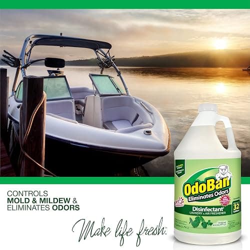 OdoBan Disinfectant Concentrate and Odor Eliminator, Made in the USA, Original Eucalyptus Scent, 1 Gallon - Eucalyptus - 128 Fl Oz (Pack of 1) thumbnail 6