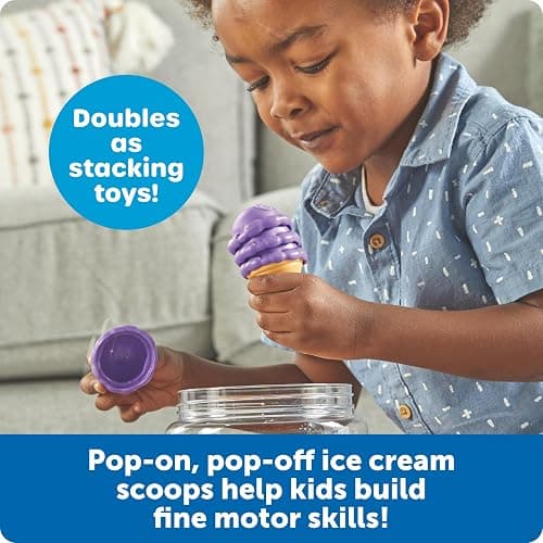 Learning Resources Mini Letter Scoops - Letter Recognition, ABC Color Matching Game, Alphabet Phonics for Toddlers, Imaginative Skills, Fine Motor, Montessori Food Toys, Gifts for Boys and Girls thumbnail 4