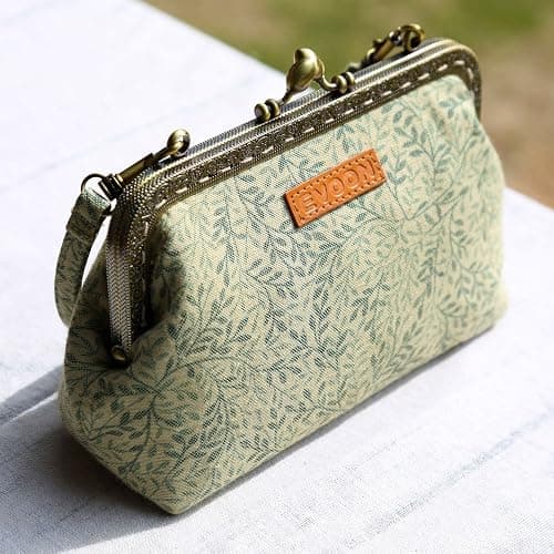 evoon Womens Cosmetic Pouch Bag Clutch Purses for Ladies, Essential Oil Carrying Cases Box for doTERR Youg Living Oils 5ml 10ml 15ml Bottles thumbnail 6