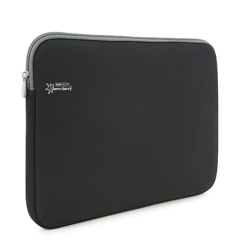 Rapesco 1693 Custodia per Portatile/Laptop con Protezione Antibatterica, 14", Nero - Image 1