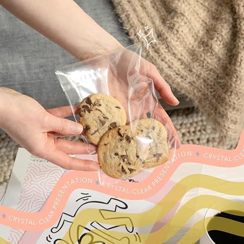 Pack It Chic - 9” X 12” (200 Pack) Self Sealing Cellophane Bags - Fits A4, Letter Sized Documents, Marketing Materials thumbnail 4