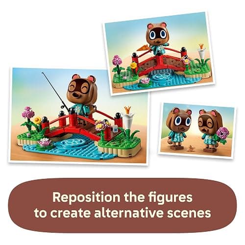 LEGO Animal Crossing Timmy & Tommy's Fun Day Out 77059 | Collectible Building Toy for Girls & Boys, Ages 10+, Display for Kids Bedroom or Book Shelf, 513 pieces, Gift for Birthdays thumbnail 5