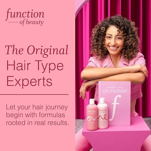 Function of Beauty Curly Hair Shampoo & Conditioner Set - Anti-Frizz | Curl Defining & Moisturizing Sulfate-Free Shampoo & Conditioner for Natural Curls & Bounce - Dry & Dull Hair Care Products thumbnail 7