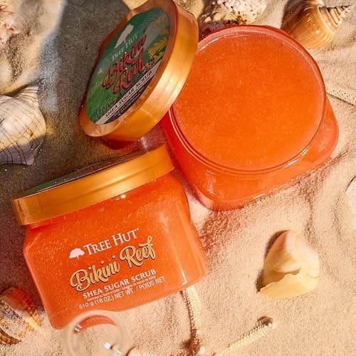 Tree Hut Reef Shea Sugar Scrub Bikini, 470 ml, ultra-feuchtigkeitsspendend und peelingend für die Pflege der essentiellen Körperpflege thumbnail 4