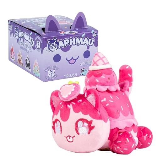 Aphmau 6” MeeMeow Mystery Plush – Ice Cream; YouTube Gaming Channel, Blind Box, 1 of 8 Possible Ice Cream MeeMeows, Official Aphmau Merch thumbnail 11