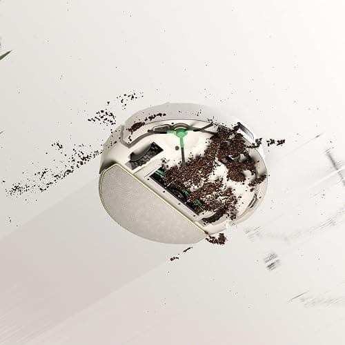 iRobot Roomba 105 Combo+AutoEmpty Dock - Robot Aspirateur Laveur 2en1 - Aspiration de 7KPa - Navigation LiDAR - Détection des Tapis - Zones de Nettoyage et d'Évitement - 4 Niveaux d'Aspiration - Blanc thumbnail 2