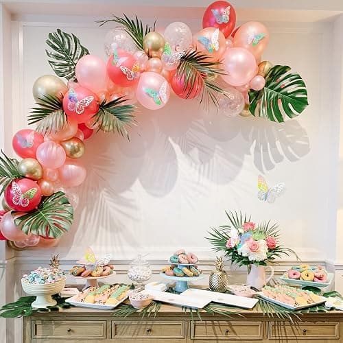 SAOROPEB 3D Wall Decor, 72 Pcs 3 Sizes 3 Styles, Removable Butterfly Stickers for Room Decor, Party Balloons, Cake Decoration, Laser thumbnail 5