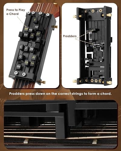 Guitar Chord Presser, Guitar Chords Trainer for Beginners and Arthritis Player, From Pain to Play - The Arthritis-Friendly Chord Tool, No More Sore Fingers - Chord Helper for Beginners thumbnail 3