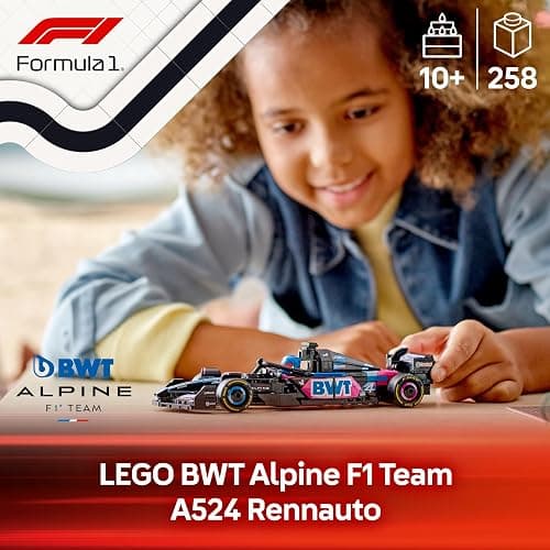 LEGO Speed Champions BWT Alpine F1 Team A524 Rennauto - Spielzeug mit Formel 1 Minifigur zum Sammeln - Geschenk für Jungen & Mädchen ab 10 Jahren und Erwachsene Motorsport Fans 77248 thumbnail 4