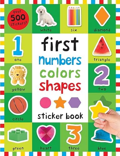 First Numbers, Colors, Shapes (First 100) - Paperback - Image 1