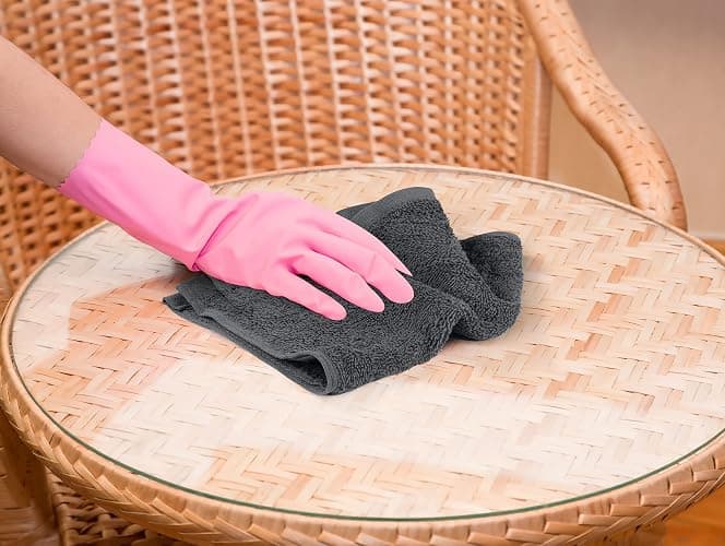 Utopia Towels 24 Pack Cotton Washcloths Set, 100% Ring Spun Cotton, Premium Quality Flannel Face Cloths, Highly Absorbent and Soft Feel Fingertip Towels, Grey, White thumbnail 6