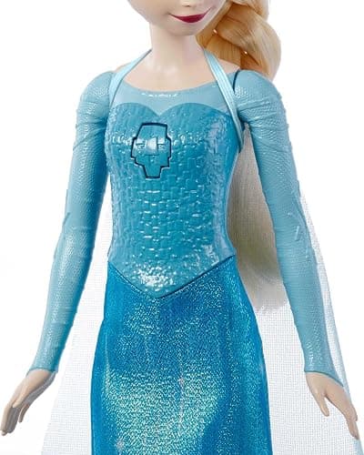 Mattel Disney Frozen Toys, Singing Elsa Doll in Signature Clothing, Sings “Let It Go” from The Disney Movie Frozen thumbnail 5