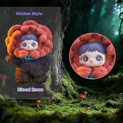 Waicommen Nommi Maymei Dark Forest Series Blind Plush Box, 1PC (1 of 7 Possible Styles), 6 Regular Figure and 1 Hidden Figure, for 15 Years Old and Up Collection, (Pack of 1) thumbnail 3