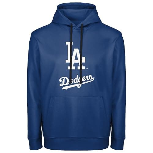 FOCO MLB Men's Official Primary Logo Wordmark Polyester Pullover Hoodie Sweatshirt thumbnail 2
