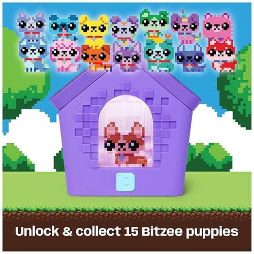 Bitzee, Doghouse Interactive Toy with 15 Puppies Inside, 3D Playroom, Reacts to Touch, Digital Pet Kids Toys for Girls & Boys Ages 5 and up thumbnail 8