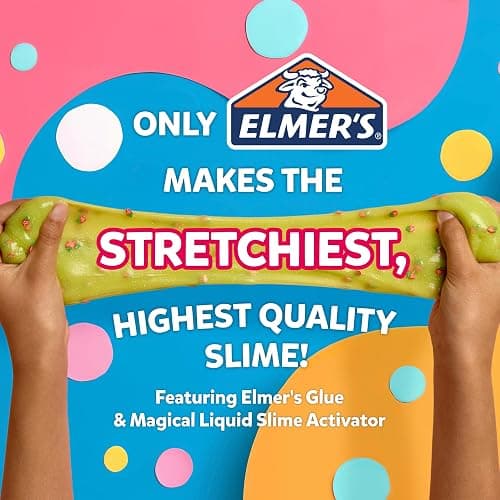Elmer's Fruity Fusion Slime Kit, Includes Elmer's Clear Glue, Magical Liquid Slime Activator, Clay Color Pigments, Scents, Mixing Bowl, Spoon, 20 Piece Kit thumbnail 3