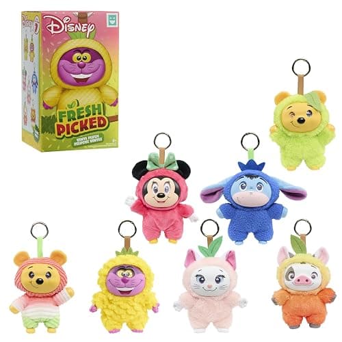 HAPPY HAUL Disney Fresh Picked Blind Box Plush Collectible Toy, Vinyl-Faced Plush Clip-On in Fruit Onesie, 5.25-Inch Stuffed Toy, Short-Run Drop, Ages 8 and up - Image 1